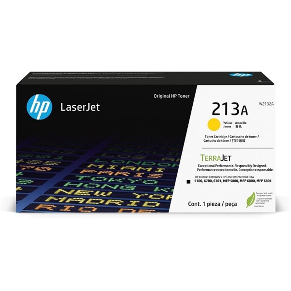Hp 213A-W2132A Sarı Orijinal Toner