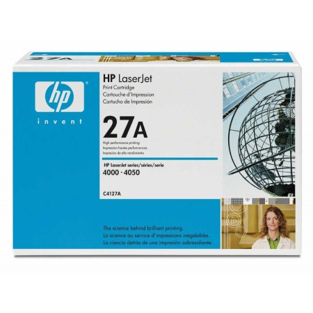 HP C4127A (27A) Siyah Orjinal Toner - LaserJet 4000 (B) ESKİ KUTU HP C4127A (27A) Siyah Orjinal Toner - LaserJet 4000 (B) ESKİ KUTU