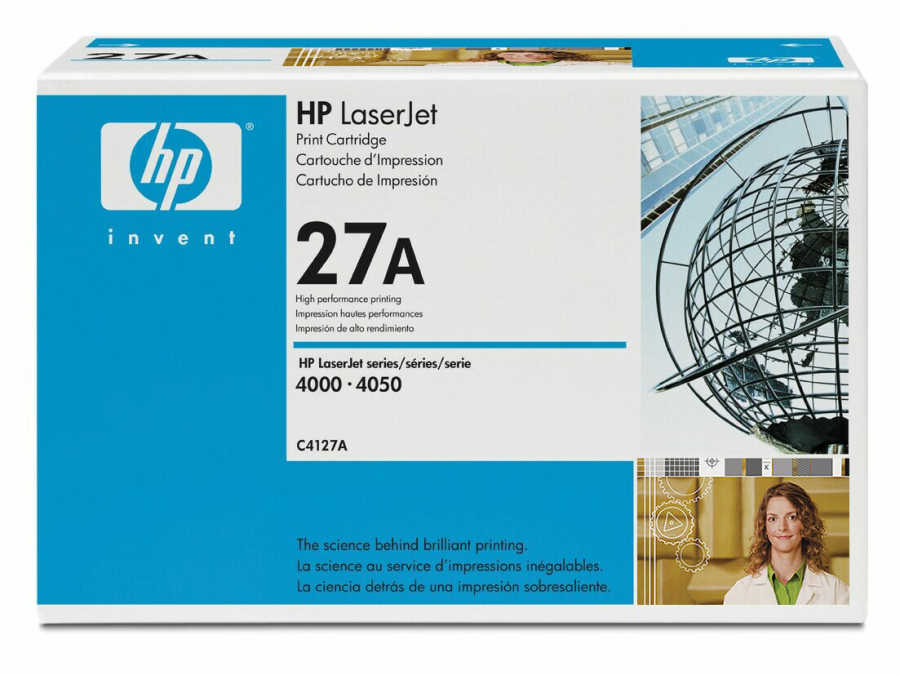 HP C4127A (27A) Siyah Orjinal Toner - LaserJet 4000 (B) ESKİ KUTU 