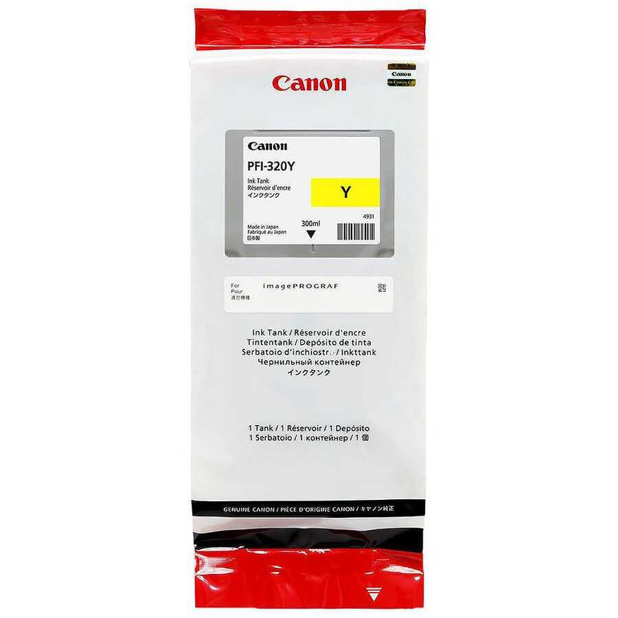 Canon PFI-320 2893C001 Sarı Orijinal Kartuş