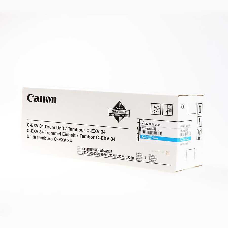 Canon C-EXV 34 3787B003 Mavi Orijinal Fotokopi Drum Ünitesi