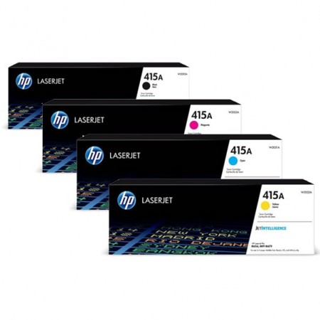 HP 415A Orjinal Toner Seti Tüm Renkler HP 415A Orjinal Toner Seti Tüm Renkler
