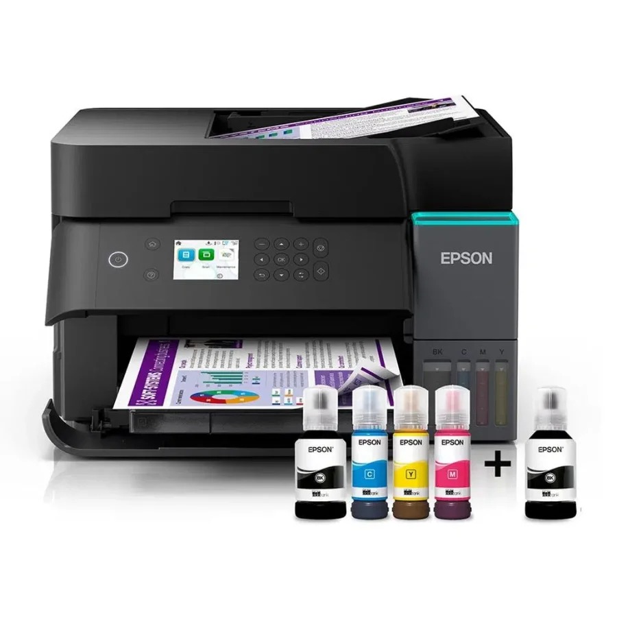 Epson EcoTank L6370 Wi-Fi + Tarayıcı + Fotokopi Renkli Çok Fonksiyonlu Tanklı Mürekkep Püskürtmeli Yazıcı