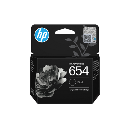 HP 654 7FP39UE Siyah Orijinal Kartuş