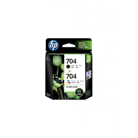 HP 704 Siyah Ve Renkli Kartuş 2'Li Paket HP 704 Siyah Ve Renkli Kartuş 2'Li Paket