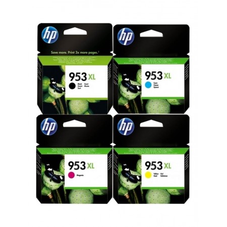 HP 953XL 4 Renk Set Kartuş Takımı HP 953XL 4 Renk Set Kartuş Takımı
