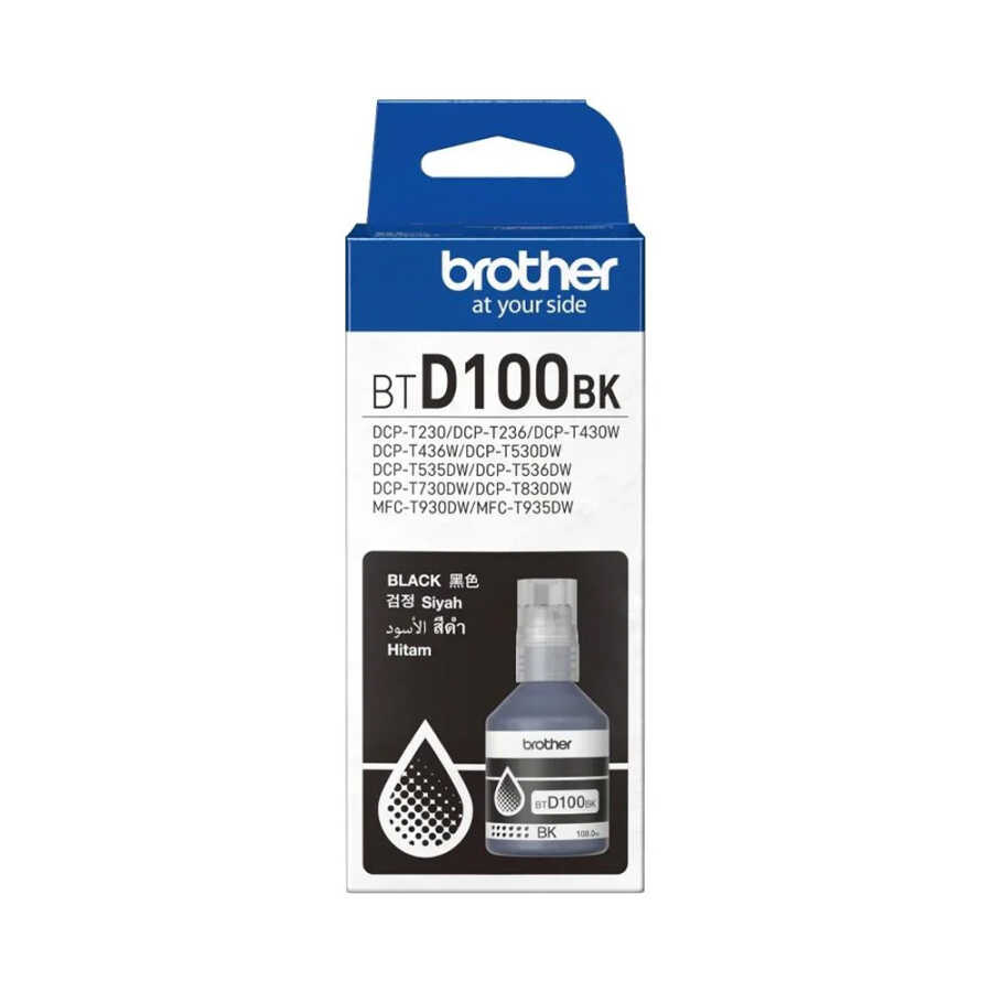 Brother BTD100BK Orijinal Ultra Yüksek Verimli Siyah Mürekkep