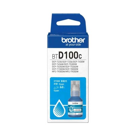 Brother BTD100C Orijinal Ultra Yüksek Verimli Mavi Mürekkep Brother BTD100C Orijinal Ultra Yüksek Verimli Mavi Mürekkep