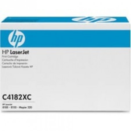 HP 82X Yüksek Kapasiteli Siyah Orijinal LaserJet Toner Kartuşu C4182XC