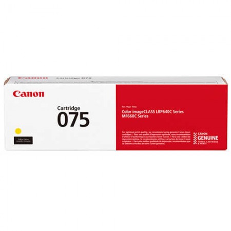 Canon 075-6362C001 Sarı Orijinal Toner