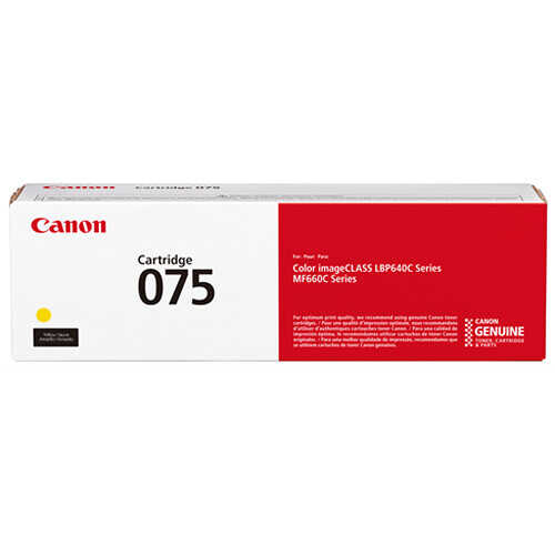 Canon 075-6362C001 Sarı Orijinal Toner