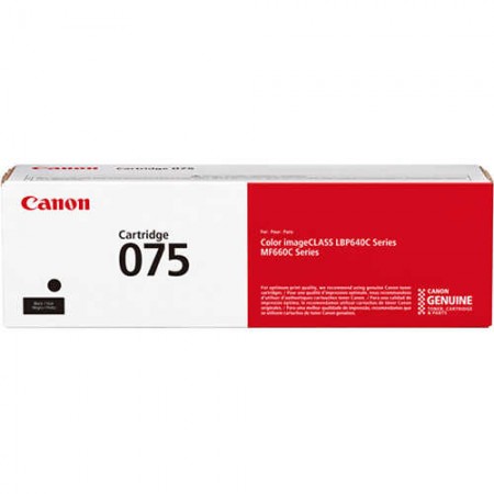 Canon 075-6365C001 Siyah Orijinal Toner