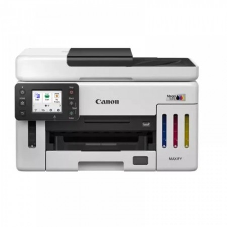 Canon Maxify GX6140 Wi-Fi + Tarayıcı + Fotokopi Renkli Çok Fonksiyonlu Tanklı Mürekkep Püskürtmeli Yazıcı