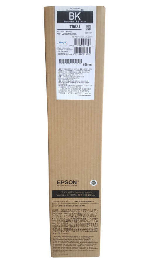 Epson C13T858100 (T8581) Siyah Orjinal Mürekkep - WF-C20590