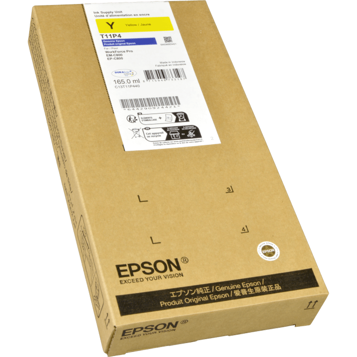 Epson C13T11P440 (T11P4) Sarı Orjinal Kartuş - WF-EM-C800RDWF