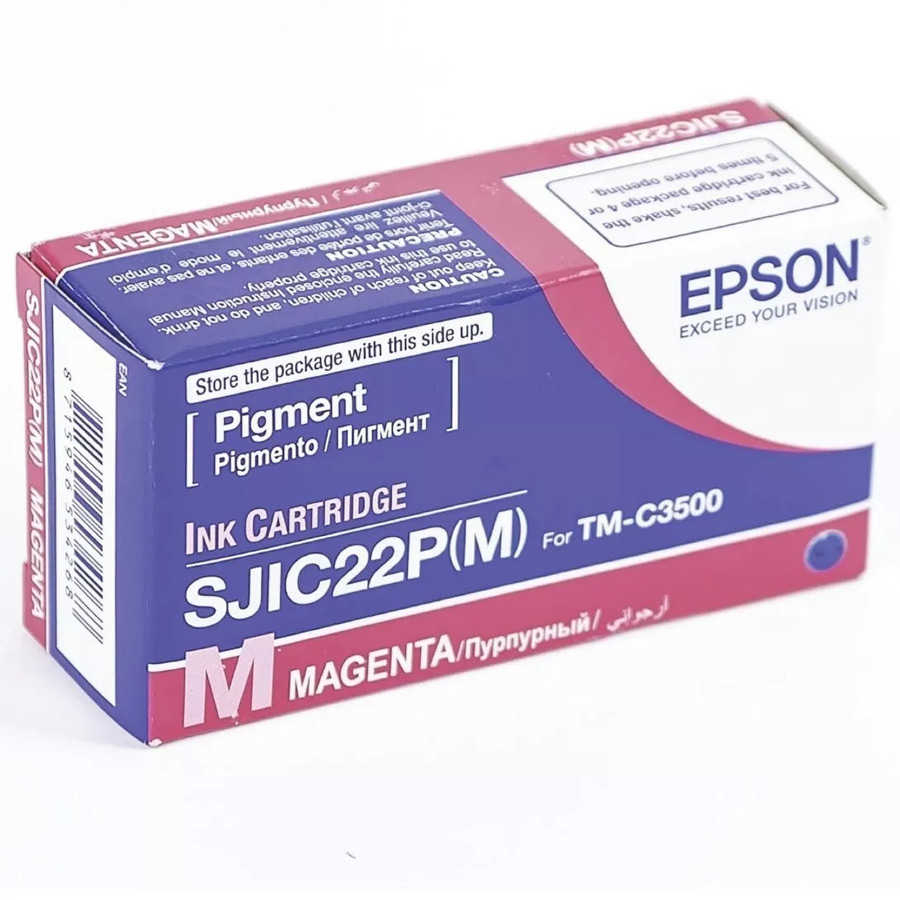 Epson SJIC22(M) (C33S020603) Kırmızı Orjinal Kartuş