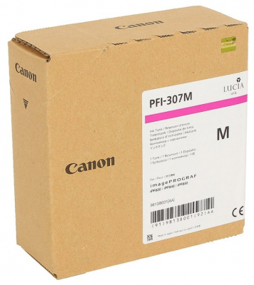 Canon PFI-307M Kırmızı Orjinal Kartuş 