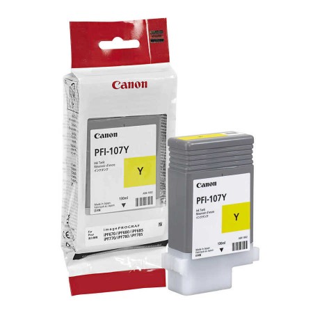 Canon PFI-107Y Sarı Orjinal Kartuş Canon PFI-107Y Sarı Orjinal Kartuş