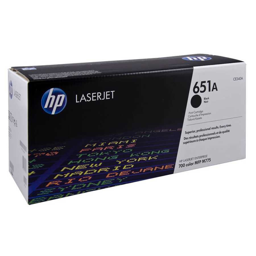 Hp CE340A (651A) Siyah Orjinal Toner