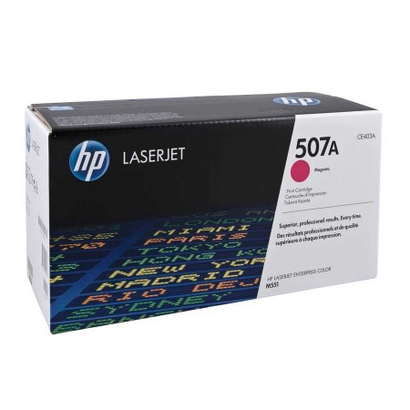Hp CE403A (507A) Kırmızı Orjinal Toner