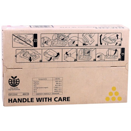Ricoh SP-C 210 Orjinal Sarı Toner Ricoh SP-C 210 Orjinal Sarı Toner