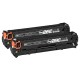 Hp CE320AD (128A) Siyah Orjinal 2'li Toner Hp CE320AD (128A) Siyah Orjinal 2'li Toner