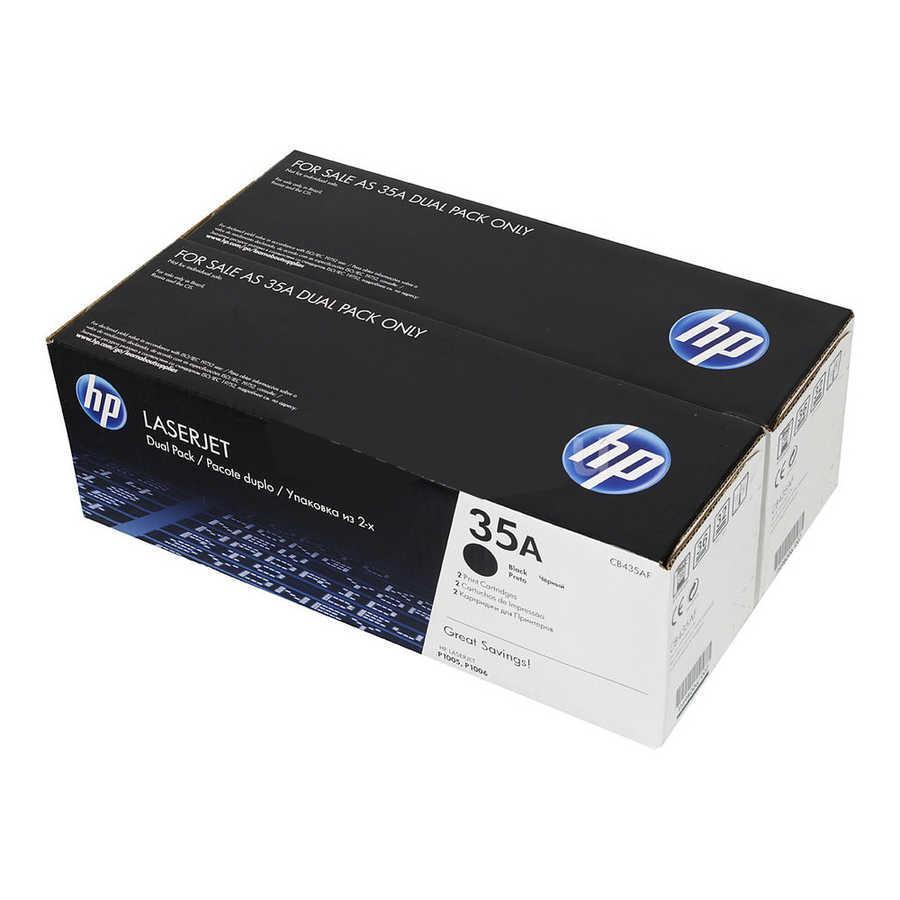Hp CB435AF (35A) Siyah Orjinal Toner İkili Paket