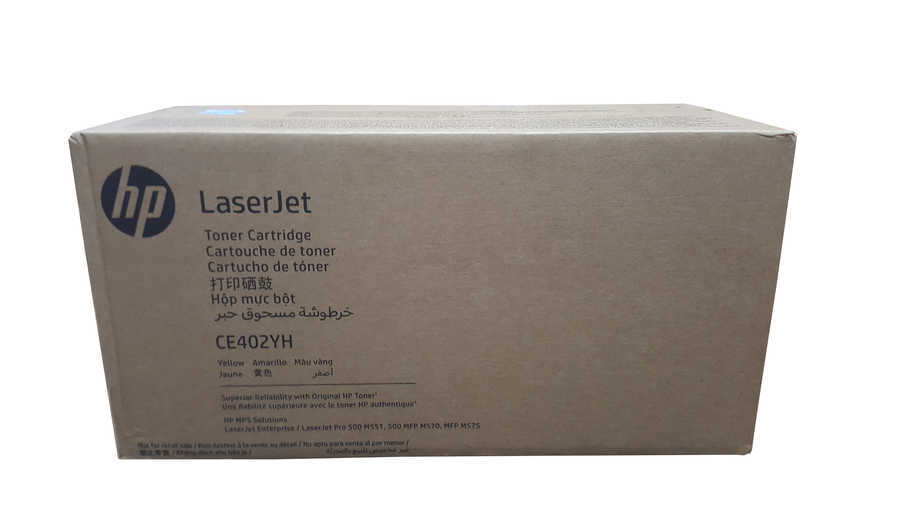 Hp CE402YH (507A) Sarı Orjinal Toner