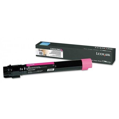 Lexmark C950X2MG Kırmızı Orjinal Toner Lexmark C950X2MG Kırmızı Orjinal Toner