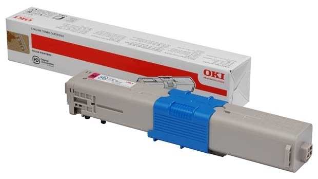 Oki C301 - (44973542) Kırmızı Orjinal Toner