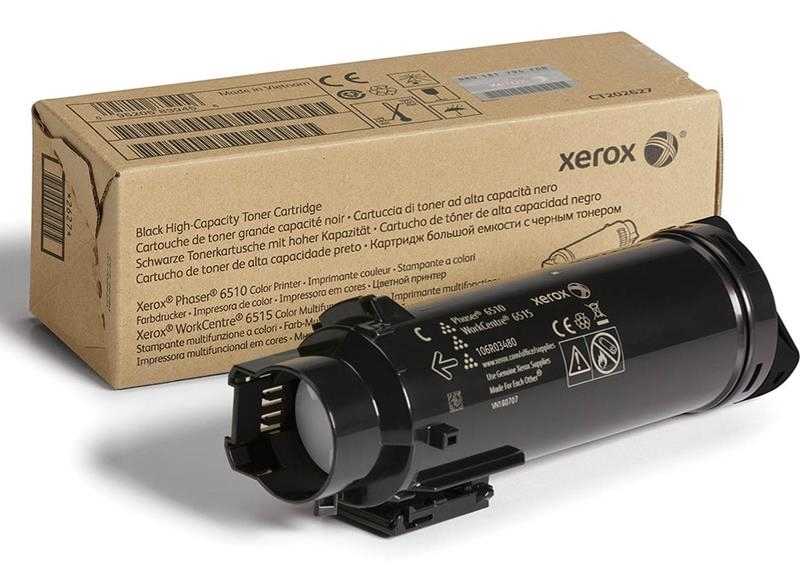 Xerox Phaser 6510 - (106R03488) Siyah Orjinal Toner Yüksek Kapasiteli