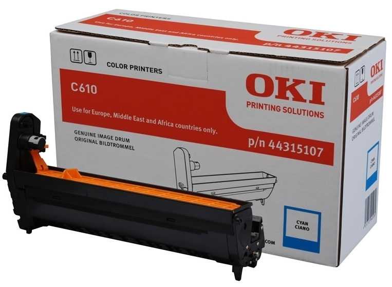 Oki C610 - (44315107) Orjinal Mavi Drum Ünitesi