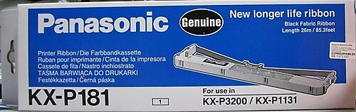 Panasonic KX-P181 Orjinal Şerit - KX-P1131 / KX-P180 / KX-P3200