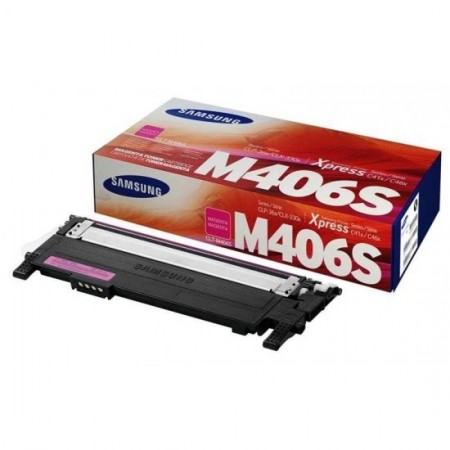 Samsung CLT-M406S Kutu Hasarlı Kırmızı Orjinal Toner Samsung CLT-M406S Kutu Hasarlı Kırmızı Orjinal Toner