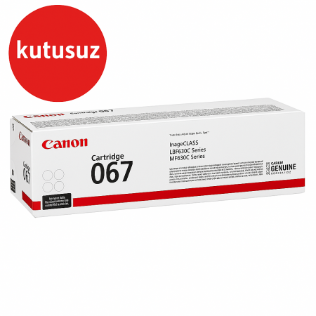 Canon 067 Siyah Demo Toner | Orijinal Canon Kalitesi - Demo Ürün Canon 067 Siyah Demo Toner | Orijinal Canon Kalitesi - Demo Ürün