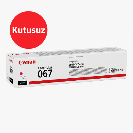Canon 067 Kırmızı Demo Toner | Orijinal Canon Kalitesi - Demo Ürün Canon 067 Kırmızı Demo Toner | Orijinal Canon Kalitesi - Demo Ürün