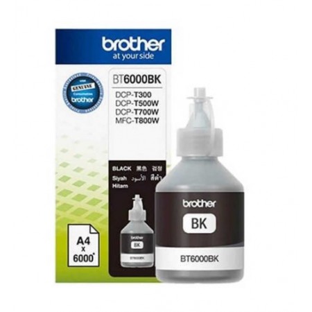 Brother BT6000BK Siyah Orjinal Mürekkep Brother BT6000BK Siyah Orjinal Mürekkep