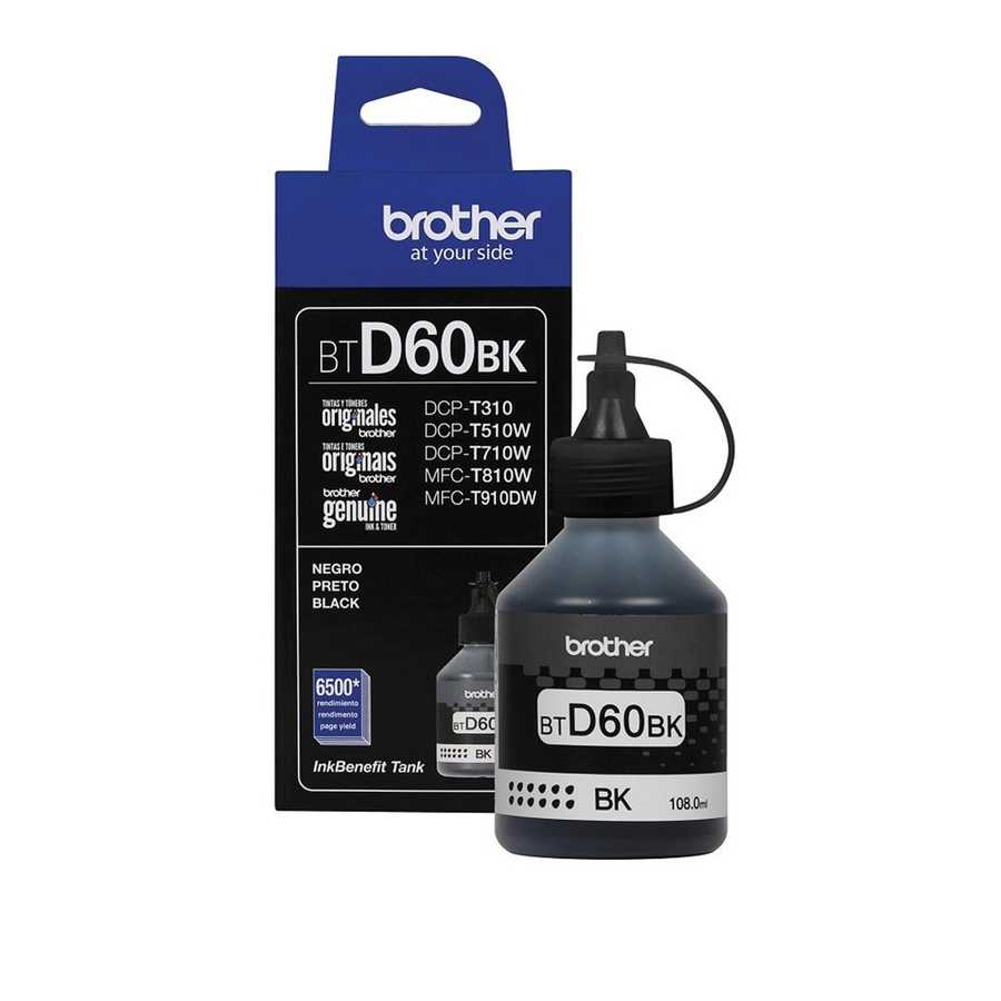 Brother BTD60BK Orjinal Siyah Tanklı Sistem Kartuşu