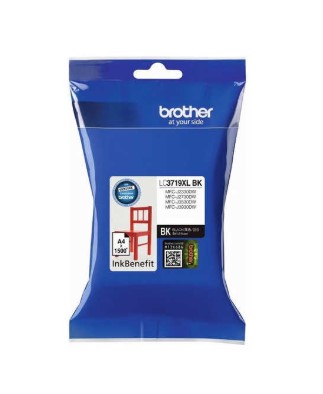 Brother LC3719XLBK Siyah Orjinal Kartuş 
