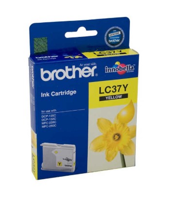 Brother LC37Y Sarı Orjinal Kartuş