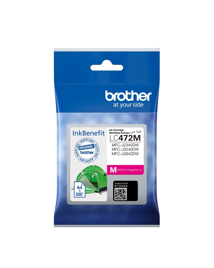 Brother LC472M Kırmızı Orjinal Kartuş - MFC-J2340DW / J3540DW
