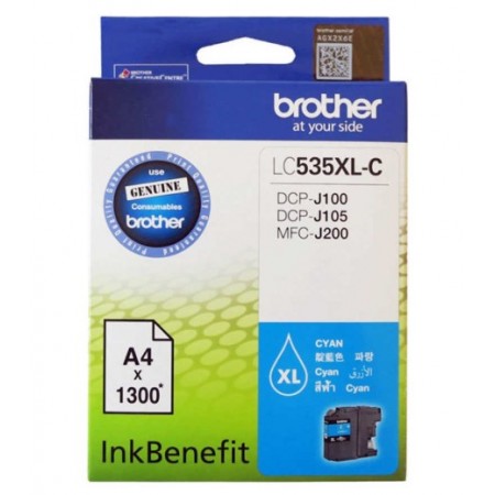 Brother LC535XLC Mavi Orjinal Kartuş Brother LC535XLC Mavi Orjinal Kartuş