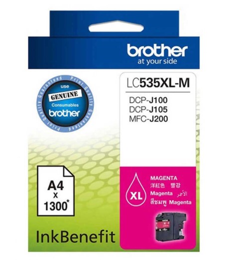 Brother LC535XLM Kırmızı Orjinal Kartuş