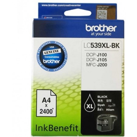 Brother LC539XL Siyah Orjinal Kartuş Brother LC539XL Siyah Orjinal Kartuş