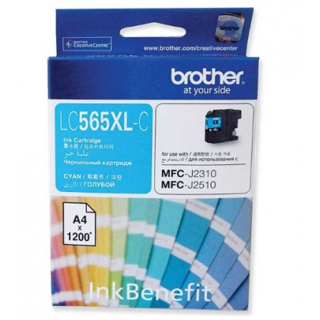 Brother LC565XLC Mavi Orjinal Kartuş Brother LC565XLC Mavi Orjinal Kartuş