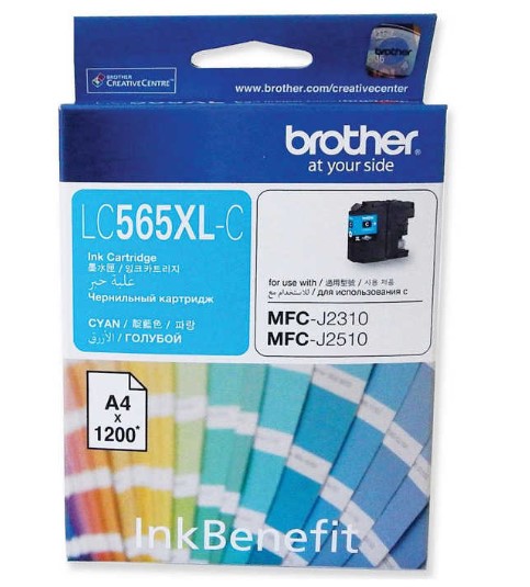 Brother LC565XLC Mavi Orjinal Kartuş