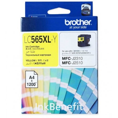 Brother LC565XLY Sarı Orjinal Kartuş Brother LC565XLY Sarı Orjinal Kartuş