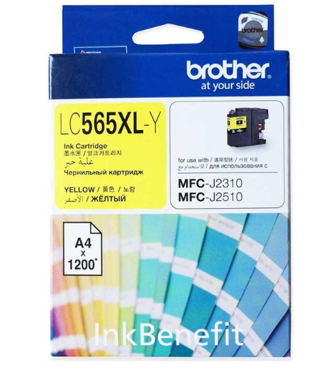 Brother LC565XLY Sarı Orjinal Kartuş