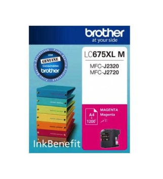 Brother LC675XLM Kırmızı Orjinal Kartuş 
