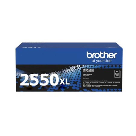 BROTHER TN-2550XL ORJİNAL SİYAH TONER 3.000 SAYFA BROTHER TN-2550XL ORJİNAL SİYAH TONER 3.000 SAYFA